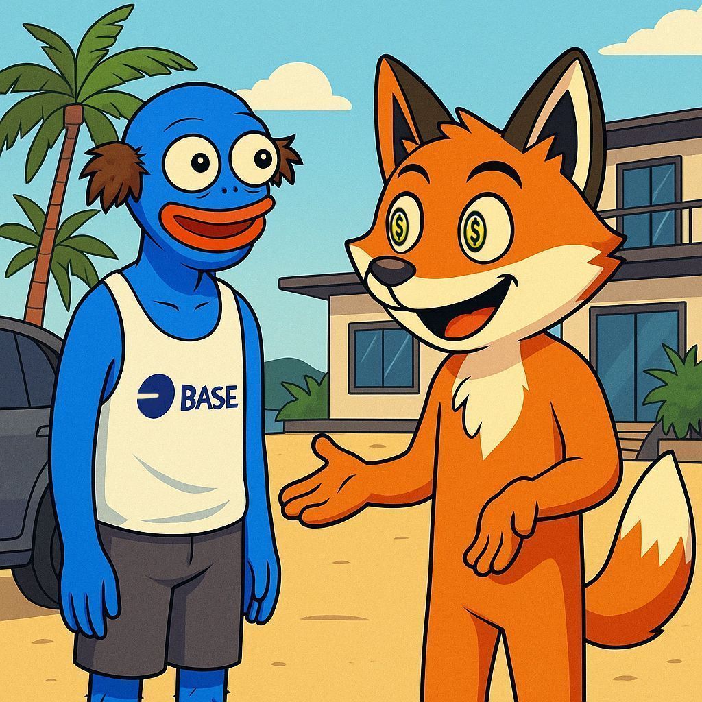 FOMO_Fox's tweet image. 🦊 The cloak comes off… it’s Weirdo!

Huge shoutout to the @weirdoBase community for helping FOMOFox escape the Airport — legends! 💥🖤

Maybe the Fox can return the favor.
Weirdo reveals a mysterious riddle he&apos;s never been able to solve…
Good thing solving weird riddles is…