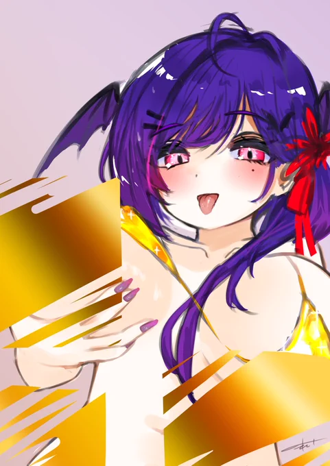 まだ自分GWやれます。 流行りに乗ろうとしてボツになりかけたものを完成させました!