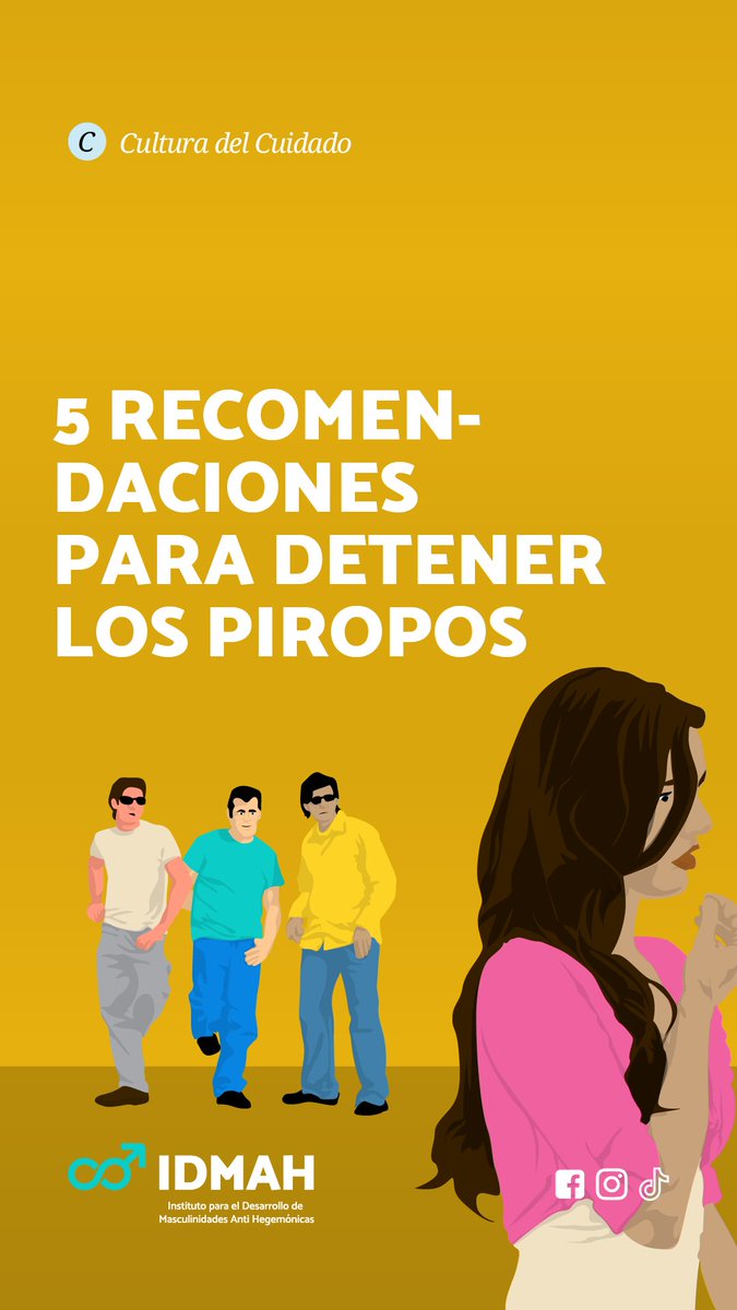 machosahombres's tweet photo. 5 recomendaciones para detener los piropos

#IDMAH #demachosaHOMBRES #CulturaDelCuidado #Piropo #Halago #Reflexion https://t.co/LFKfo7NXE7