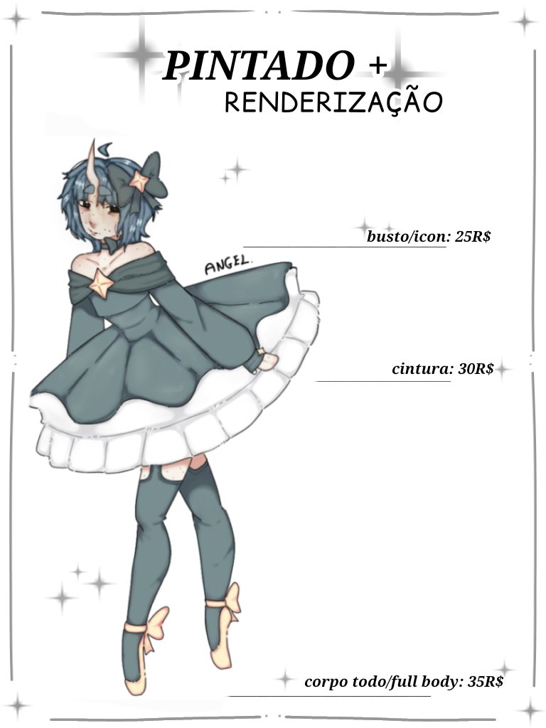 Angelputoks's tweet photo. PARTE 1 DA TABELA DE COMISSIONS.  .  ! 🩹 #art #opencomissions https://t.co/1pmQokEMAy