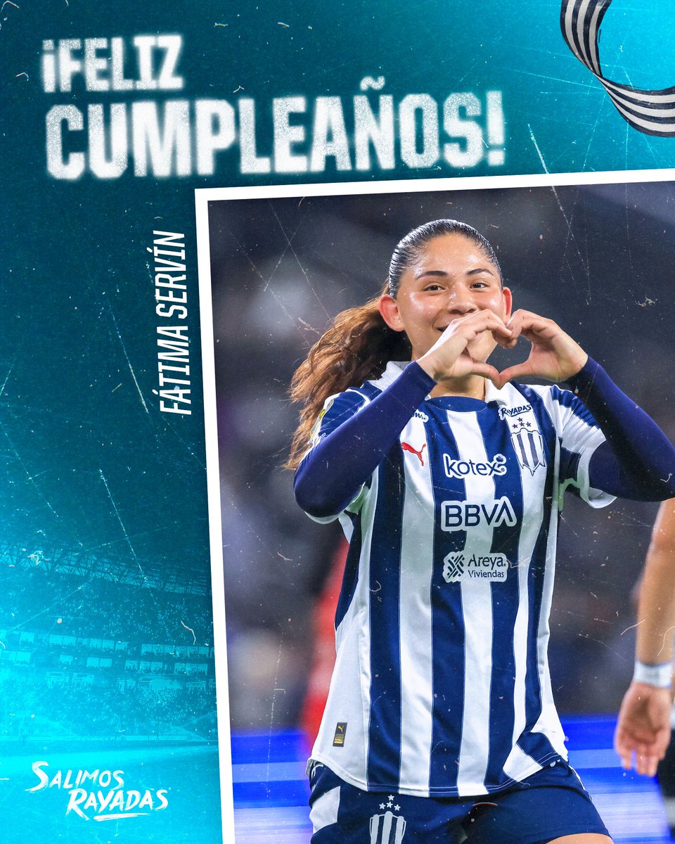 ¡Feliz cumpleaños, <a href="/FtimaServn2/">Fátima Servín</a>! 🥳 Que sea un día increíble. 🤩🎉

Te enviamos un fuerte abrazo y nuestros mejores deseos, #EnLaVidaYEnLaCancha. 💙

Déjale tu felicitación 👇🏻