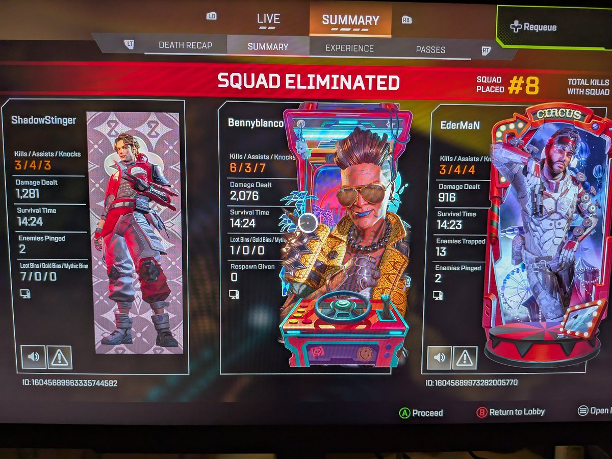 Been a while since I played but can still bring it. Think we got a dub after this game.