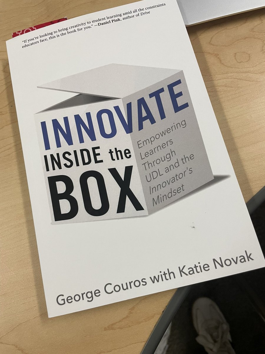 Sarah Clayton (@claytontechtalk) on Twitter photo I’m excited to be a part of the <a href="/CFBISD/">Carrollton-Farmers Branch ISD</a> Teacher Innovation Academy! This book pretty much sums up how I view myself as an educator.
#nextchapter I’m excited to be a part of the <a href="/CFBISD/">Carrollton-Farmers Branch ISD</a> Teacher Innovation Academy! This book pretty much sums up how I view myself as an educator.
#nextchapter