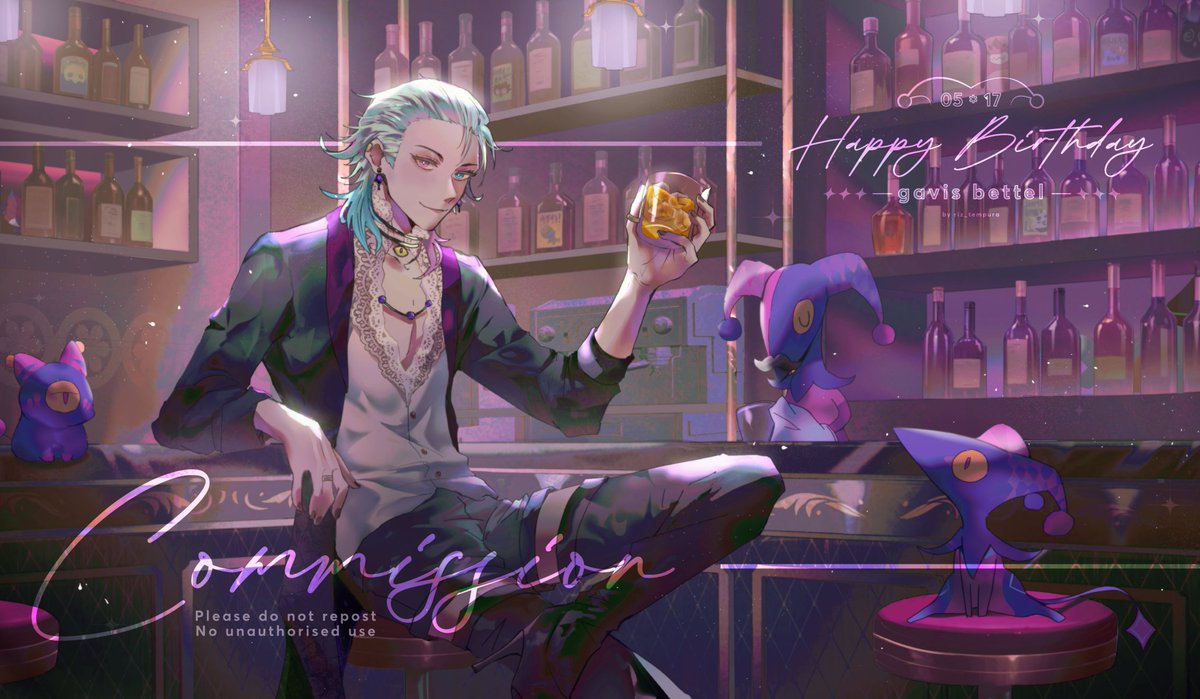 riz_tempura's tweet photo. Yes!! I didnt draw for myself but for a comm!! Happy birthday Bettel!! #BettelsBigDay2025

Also!! Thank you Diana for being such a lovely commissioner, they have been so patient with me when i was so busy ><)/ i hope you like them!

Also do spot the mascot ref at the BG!! 💖💖 https://t.co/LGZXCZaqee