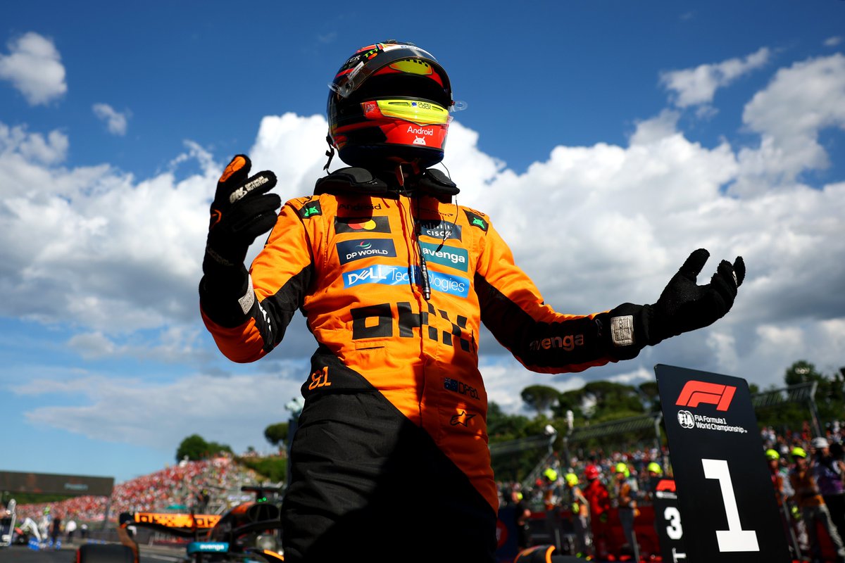 F1's tweet photo. "Good time to mention that I’m also 3/16 Italian?" 😉

#F1 #ImolaGP https://t.co/QLAsfUZxzg
