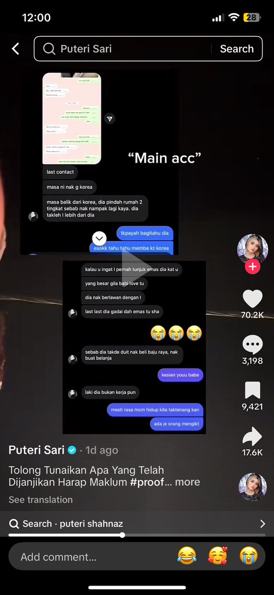 aisarroses's tweet photo. Jahat gila mulut nurin lofa. orang tak kacau life dia pon  yang dia rasa tersaing kenapa. daripada bff boleh bercakap mcmni kat belakang. seram manusia sekarang. jangan bercerita apa yg tak patut. manusia suka tengok kita jatuh . https://t.co/YRVGRArs8k
