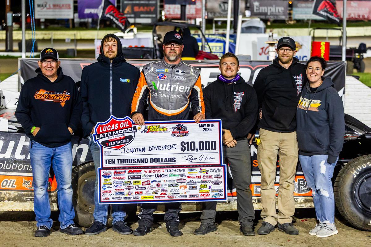 #๐๐๐ฐ๐ฎ๐๐๐ถ๐ฟ๐ ๐ (@lucasdirt) on Twitter photo ๐๐๐ฉ๐๐ก๐ฃ๐ข๐ฅ๐ง ๐ง๐๐๐๐ฆ ๐ก๐๐๐๐ง ๐ง๐ช๐ข ๐ข๐ ๐ง๐๐ ๐๐๐๐ ๐๐๐ก๐ ๐๐๐๐ฆ๐ง ๐๐ง ๐๐๐๐๐
<a href="/TheFast49/">Jonathan Davenport</a> ๐๐ผ๐ผ๐ธ the ๐น๐ฒ๐ฎ๐ฑ at the ๐๐๐ฎ๐ฟ๐ of the ๐ฐ๐ฌ-๐น๐ฎ๐ฝ ๐บ๐ฎ๐ถ๐ป ๐ฒ๐๐ฒ๐ป๐, ๐น๐ฒ๐ฎ๐ฑ๐ถ๐ป๐ด ๐๐ถ๐ฟ๐ฒ-๐๐ผ-๐๐ถ๐ฟ๐ฒ on ๐๐ฟ๐ถ๐ฑ๐ฎ๐ ๐ป๐ถ๐ด๐ต๐ <a href="/EagleRaceway/">Eagle Raceway</a>. He ๐๐๐ฉ๐๐ก๐ฃ๐ข๐ฅ๐ง ๐ง๐๐๐๐ฆ ๐ก๐๐๐๐ง ๐ง๐ช๐ข ๐ข๐ ๐ง๐๐ ๐๐๐๐ ๐๐๐ก๐ ๐๐๐๐ฆ๐ง ๐๐ง ๐๐๐๐๐
<a href="/TheFast49/">Jonathan Davenport</a> ๐๐ผ๐ผ๐ธ the ๐น๐ฒ๐ฎ๐ฑ at the ๐๐๐ฎ๐ฟ๐ of the ๐ฐ๐ฌ-๐น๐ฎ๐ฝ ๐บ๐ฎ๐ถ๐ป ๐ฒ๐๐ฒ๐ป๐, ๐น๐ฒ๐ฎ๐ฑ๐ถ๐ป๐ด ๐๐ถ๐ฟ๐ฒ-๐๐ผ-๐๐ถ๐ฟ๐ฒ on ๐๐ฟ๐ถ๐ฑ๐ฎ๐ ๐ป๐ถ๐ด๐ต๐ <a href="/EagleRaceway/">Eagle Raceway</a>. He