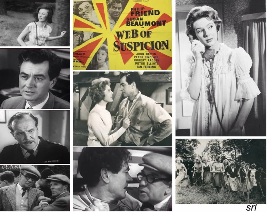 SaveRedlandLibr's tweet photo. 5:20pm TODAY on @TalkingPicsTV
The 1959 #Crime #Drama film🎥 “Web of Suspicion” directed by #MaxVarnel & written by #BrianClemens + #EldonHoward
🌟 #PhilipFriend #SusanBeaumont #JohnMartin #RobertRaglan #PeterSinclair #PeterElliott #IanFleming https://t.co/lgDuMKintg