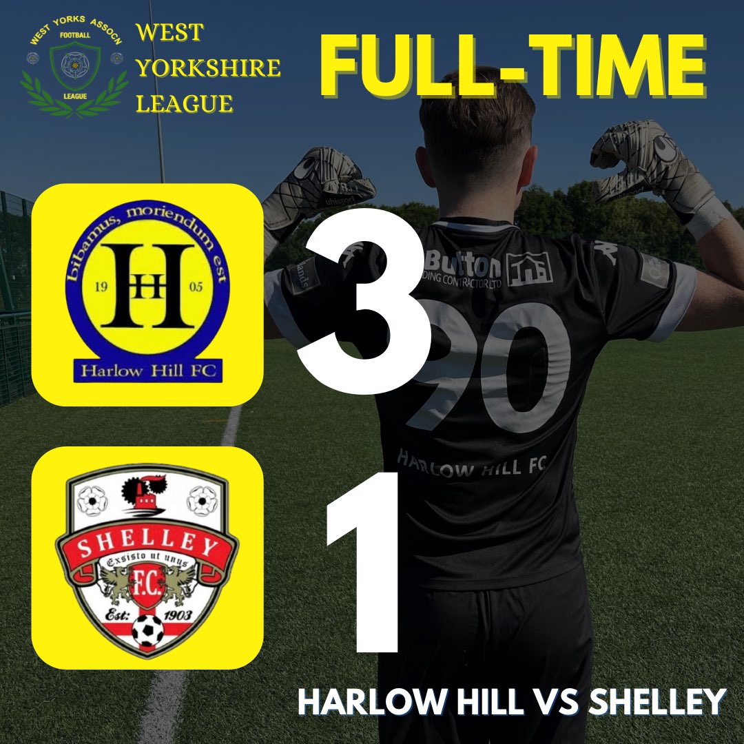 HarlowHillFC's tweet photo. Ending the season with a win!

Three strikes from Machama, Kemp and Scott gives us the three points on the final day.

#UTH 💛🖤 https://t.co/cuAjN0nZXn