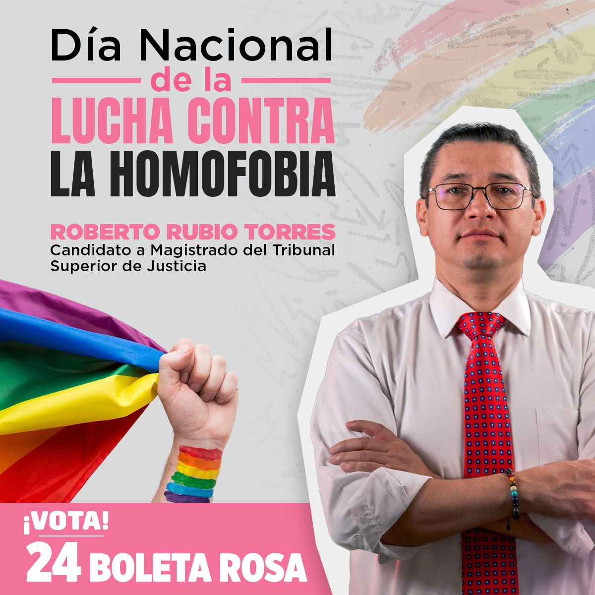 robertort1978's tweet image. Este día fue decretado por el presidente Andrés Manuel López Obrador en 2019. Se celebra con el objetivo de promover el respeto a la diversidad sexual y de género, y de denunciar las prácticas que promueven prejuicios y violencia contra cualquier persona.
#BoletaRosa #24 #Colima