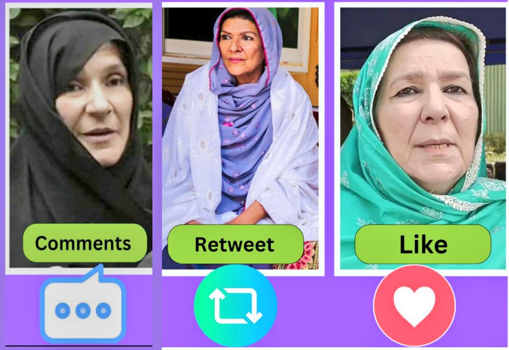 SabirShakirPK's tweet image. [ عوامی سروے ]

اگر آپ عمران خان کی بہادر بہنوں کے ساتھ کھڑے ہیں تو آج اس ٹویٹ پر دل کھول کر اپنی محبت کا اظہار کریں، جو خان کی بہنوں کے خلاف بولتے ہیں انہوں واضح شٹ اپ کال دیں ~
#ReleaseCyberWarriorsLeader