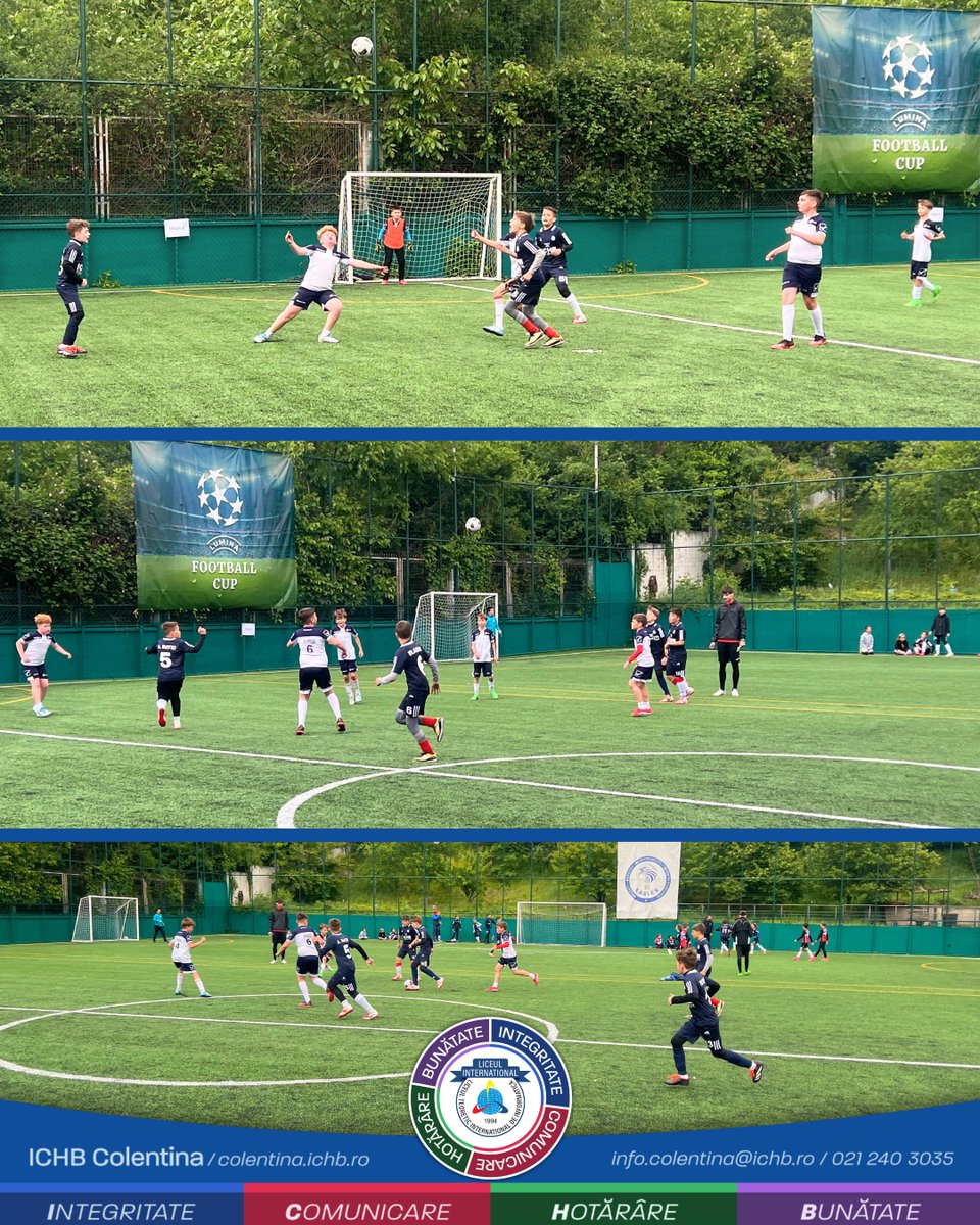 ICHBColentina's tweet photo. Locul al II-lea la Lumina CUP - Ediția a XX-a, categoria U11.
Elevii noștri de clasa a V-a au scris azi un joc frumos: curat, concentrat și curajos.
Felicitări pentru spirit, echipă și bucuria de a lupta elegant!
💙⚽ Bravo, echipă. Ne-ați dat meci, inimă și viitor.
#fotball https://t.co/bDiUBCPyCY
