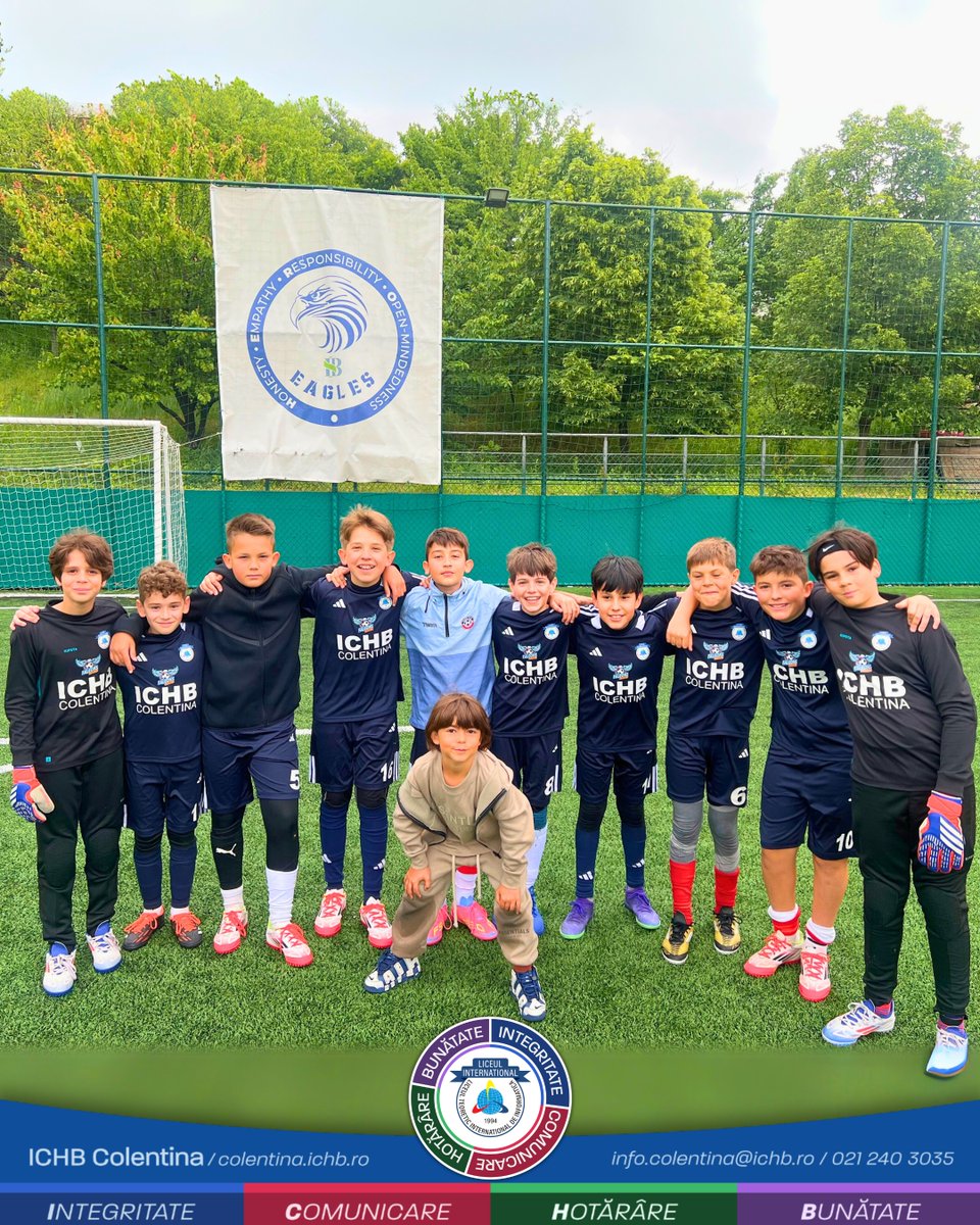 ICHBColentina's tweet photo. Locul al II-lea la Lumina CUP - Ediția a XX-a, categoria U11.
Elevii noștri de clasa a V-a au scris azi un joc frumos: curat, concentrat și curajos.
Felicitări pentru spirit, echipă și bucuria de a lupta elegant!
💙⚽ Bravo, echipă. Ne-ați dat meci, inimă și viitor.
#fotball https://t.co/bDiUBCPyCY