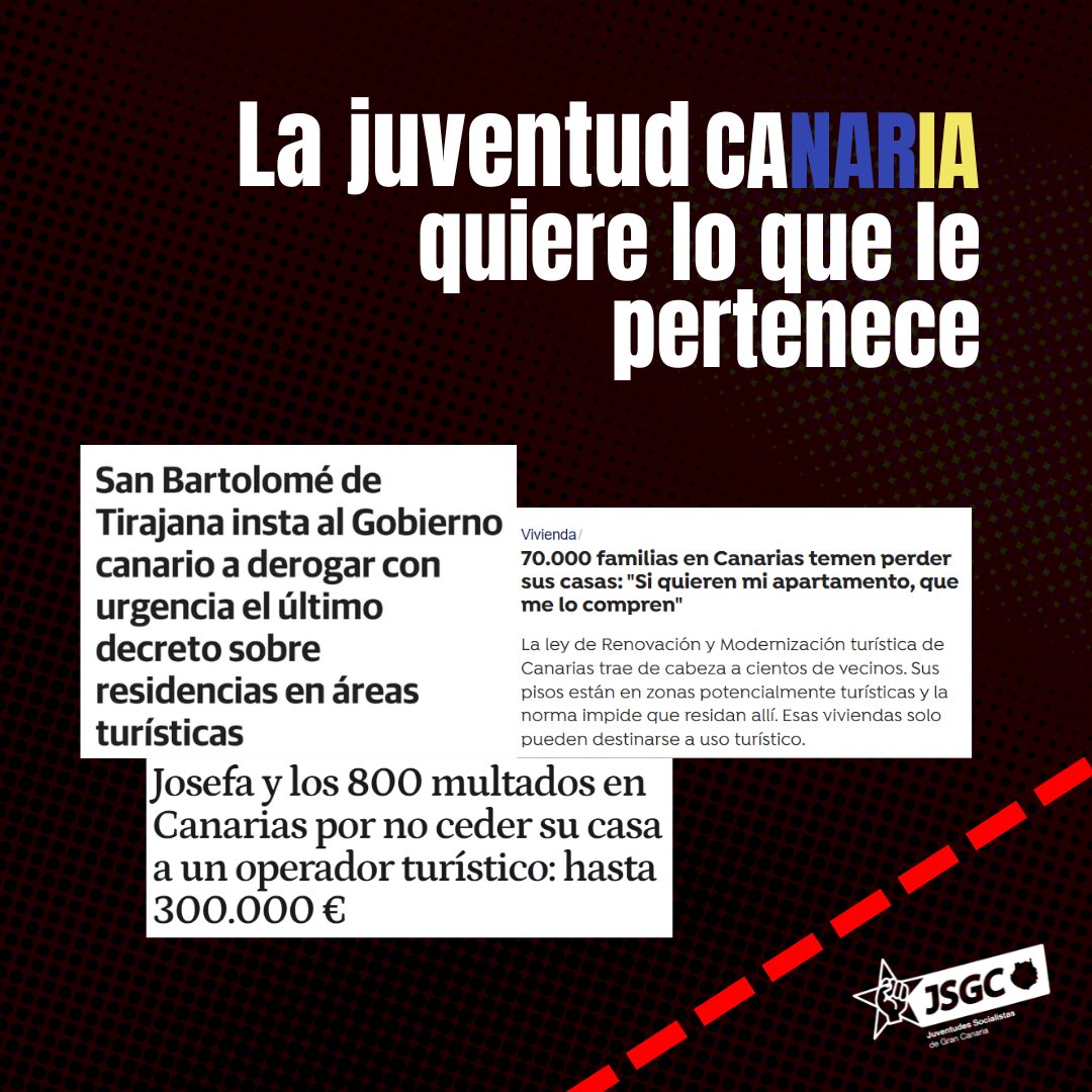 Este 18 de mayo manifiéstate por el cambio en Canarias. 

En Gran Canaria:

📍Alfredo Kraus
🕢 11:00h
🗓️ 18.05.2025

#canariastieneunlímite 🇮🇨
