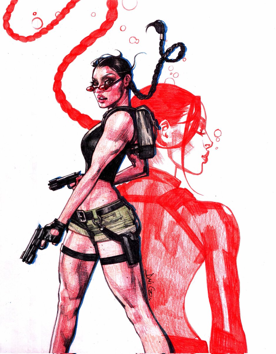 When I learned that Lara was originally meant to be latina, a lot of things started to make sense