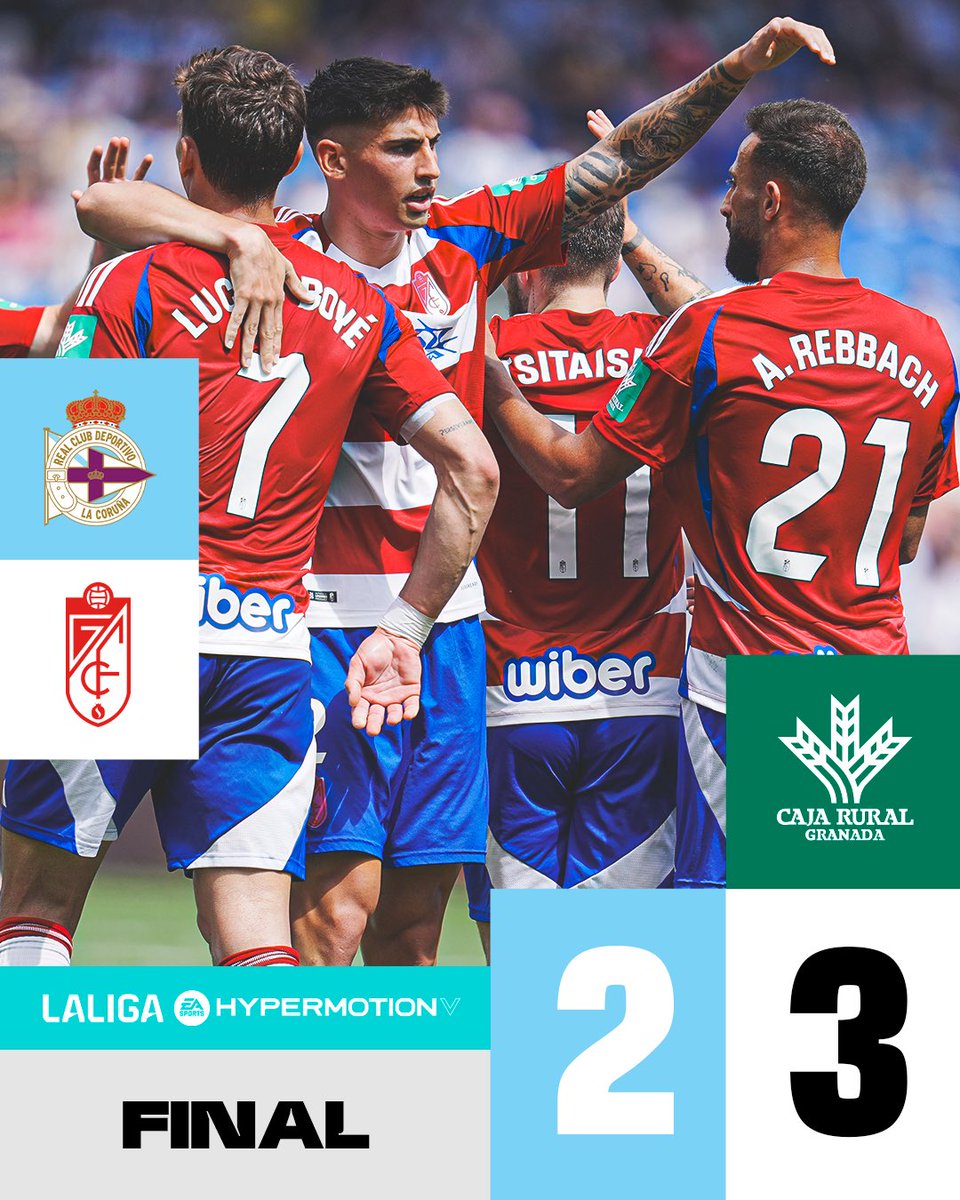 🏁 ¡𝑭𝑰𝑵𝑨𝑨𝑨𝑨𝑨𝑨𝑨𝑨𝑳 𝑫𝑬𝑳 𝑷𝑨𝑹𝑻𝑰𝑫𝑶 𝑬𝑵 𝑨 𝑪𝑶𝑹𝑼𝑵̃𝑨𝑨𝑨𝑨𝑨𝑨!

¡NOS LLEVAMOS LOS TRES PUNTOS A CASA! ❤️‍🔥⚽️

#DéporGranada