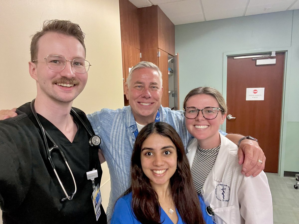 From 4 years of Wednesday mornings in continuity clinic to 24 weeks in the wards—IM has been the heart of my training <a href="/UMKCmedschool/">UMKC School of Medicine</a>. 

Grateful to Drs. Keeler &amp; Ritter for patiently teaching us the art of medicine. Last chart signed, full heart ❤️ 

#MedTwitter #Mentorship