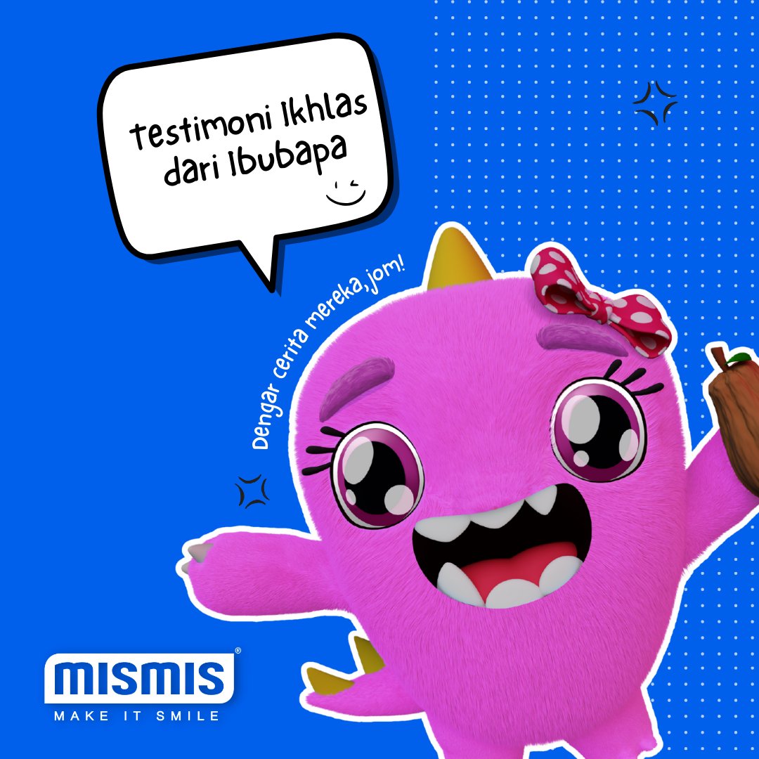 _makeitsmile's tweet photo. Team mana pilihan anak anda? 🍬 Bubblegummy or 🍫 Chocolata?
MISMIS Just For Kids: Fun, safe & full of flavor! 😄🪥
.
.
#mismis #makeitsmile #ubatgigikids #naturaltoothpaste #natural #byebyemonster #kids #healthysmiles #alwaystherightchoice #nafassegar #gosokgigi #gigisihat https://t.co/wVpX1xUUhS