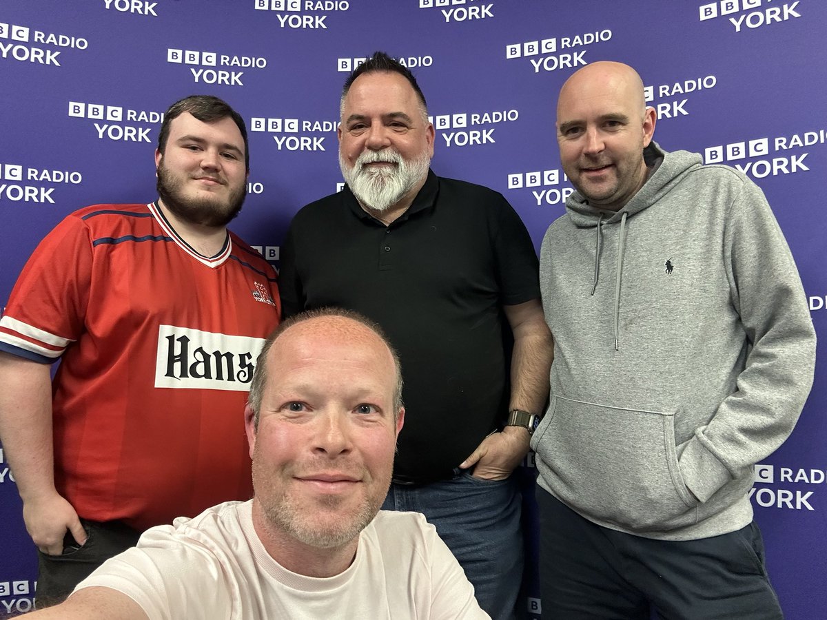 Monday night’s programme all sorted.

Listen in <a href="/BBCYorkSport/">BBC Sport North Yorkshire</a> <a href="/BBCYork/">BBC York</a> at 18:00

Huge thanks to <a href="/yorkhospball/">York Hospital Ball</a> <a href="/itslennonmate/">Lennon ⚽️🏎</a> <a href="/gwilsonselby/">Gary Wilson</a> for coming in and to Sir John Askey and Gary Swann for coming on. Yes, I found Gary Swann! #ycfc