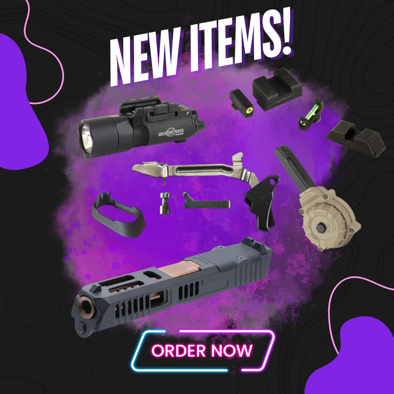 HuskyArmory's tweet image. 💥 El Elevate your Glock/Geisler game with Husky Armory's latest arsenal! Apex Trigger Kit, Geisler 80% G19x Siberian Kit, SUREFIRE X300U TURBO + more! Limited stock – grab yours NOW!
huskyarmory.com/shop?orderby=d…
15% OFF everything this weekend w/ code: NEWN