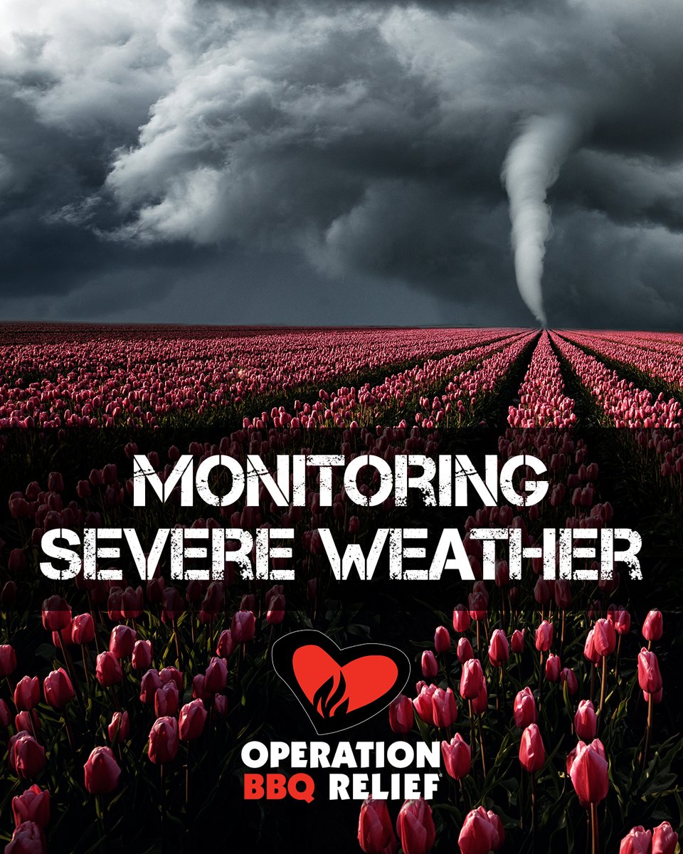 Operation BBQ Relief (@opbbqrelief) on Twitter photo Our team is closely monitoring the impact of the tornadoes and severe weather that occurred in the South and Midwest, and stands ready to deploy if needed. You can help. If you know of mass feeding needs in your area, please contact us at Operations@obr.org.
#SevereWeather Our team is closely monitoring the impact of the tornadoes and severe weather that occurred in the South and Midwest, and stands ready to deploy if needed. You can help. If you know of mass feeding needs in your area, please contact us at Operations@obr.org.
#SevereWeather