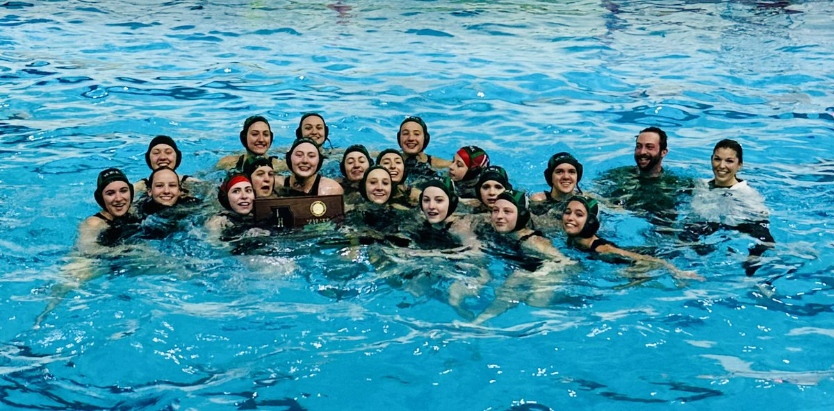 YorkAthletics's tweet photo. Girls’ Water Polo
We proudly congratulate our girls water polo team on winning the SECTIONAL CHAMPIONSHIP!  Nice job DUKES! Good luck at STATE! https://t.co/xTAFoWsmfz