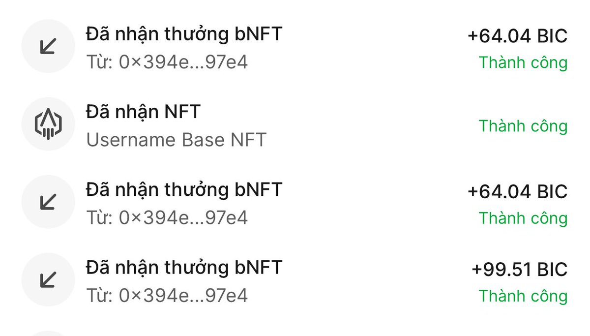 KieuNguyen2004's tweet photo. I just received my commission from bNFT on Bein — and wow, the feeling is unreal.
There’s something incredible about waking up to passive income flowing in every day.
This is just the beginning. Web3 isn’t the future — it’s already here.
#BIC
#beincom #bNFT #passiveincome #Web3 https://t.co/J2zchG9Ar3