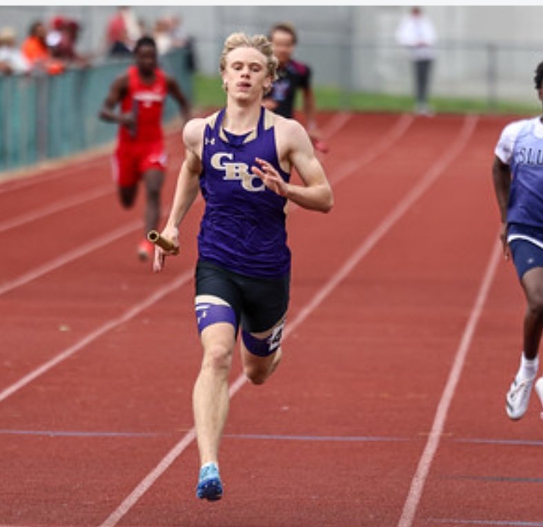 cadettrack1's tweet image. The Cadets Break the School Record in the 4x200 meter relay!! Placing 1st
C. Freeman, A. Upchurch, N. McClellan, and J. Leicht