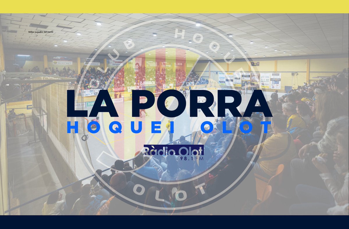 Ràdio Olot Esports (@radiolotesports) on Twitter photo 📋 Guanyadora de la porra del <a href="/ClubPAlcobendas/">Club Patín Alcobendas</a> 4-5 <a href="/hoqueiolot/">Club Hoquei Olot</a>
👤 Rosa Maria Cargol, participant a Instagram
#OkPlata #HoqueiOlot 📋 Guanyadora de la porra del <a href="/ClubPAlcobendas/">Club Patín Alcobendas</a> 4-5 <a href="/hoqueiolot/">Club Hoquei Olot</a>
👤 Rosa Maria Cargol, participant a Instagram
#OkPlata #HoqueiOlot