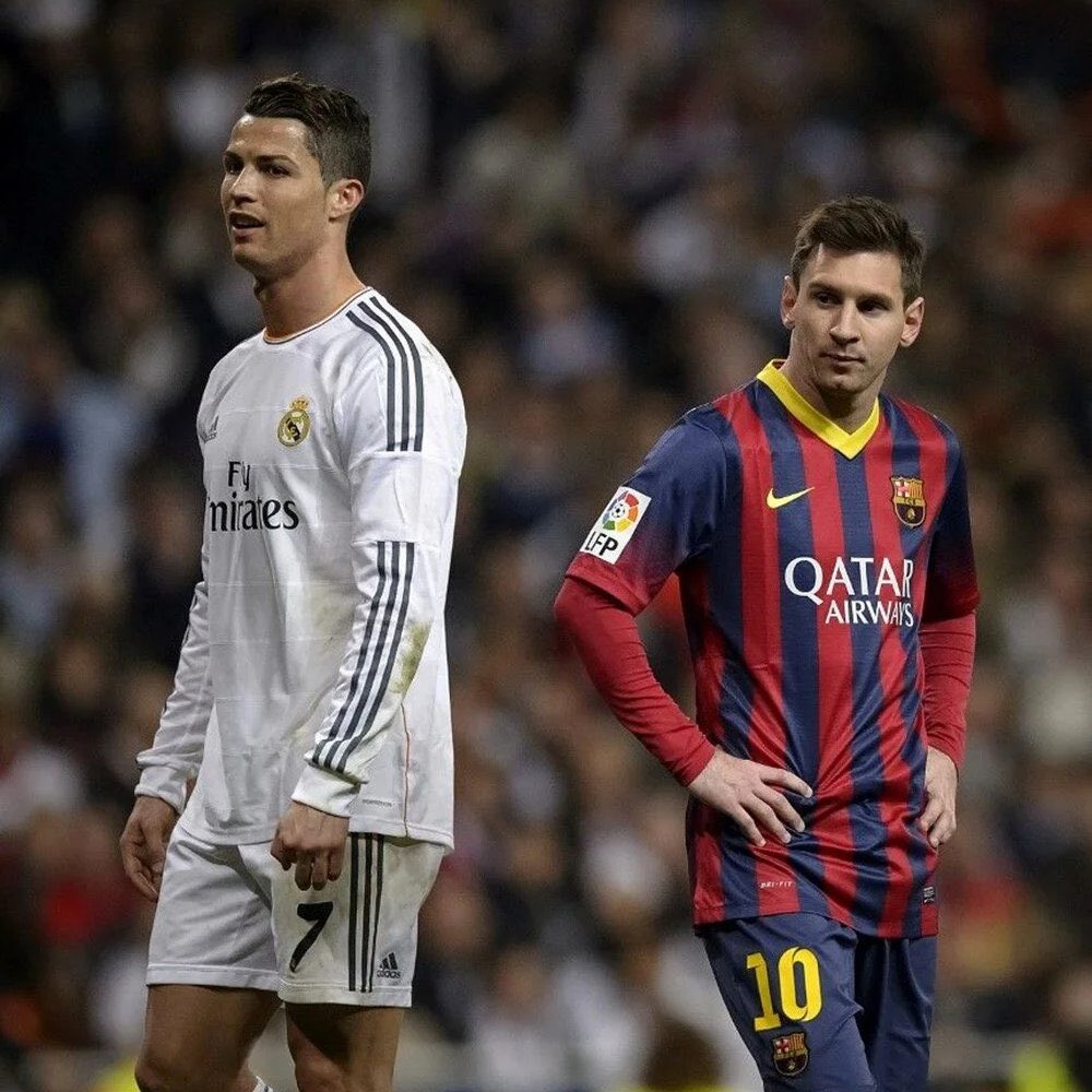 pushsportr's tweet photo. Lionel Messi: "Cristiano Ronaldo ile olan rekabetimiz, bizi daha yükseğe taşıdı.

Bu, tüm futbolseverler için altın bir dönemdi." https://t.co/DchH3GYtzG