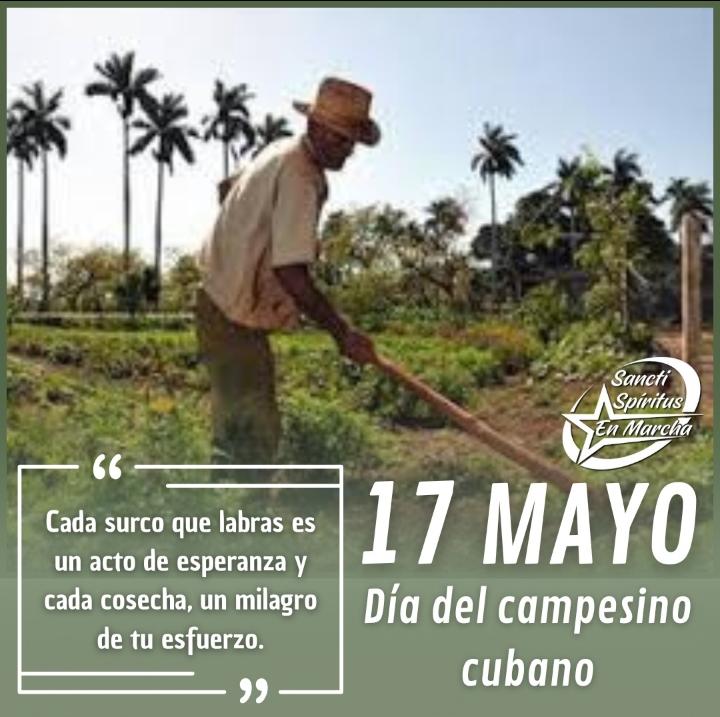 Muchas felicidades desde #CabaiguánEduca a todo el campesinado cubano. #SanctiSpíritusEnMarcha #CubaViveEnSuHistoria