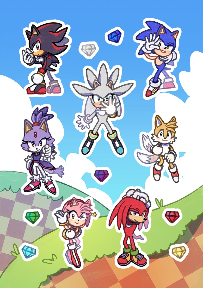 sonic x jojo 👟☮️