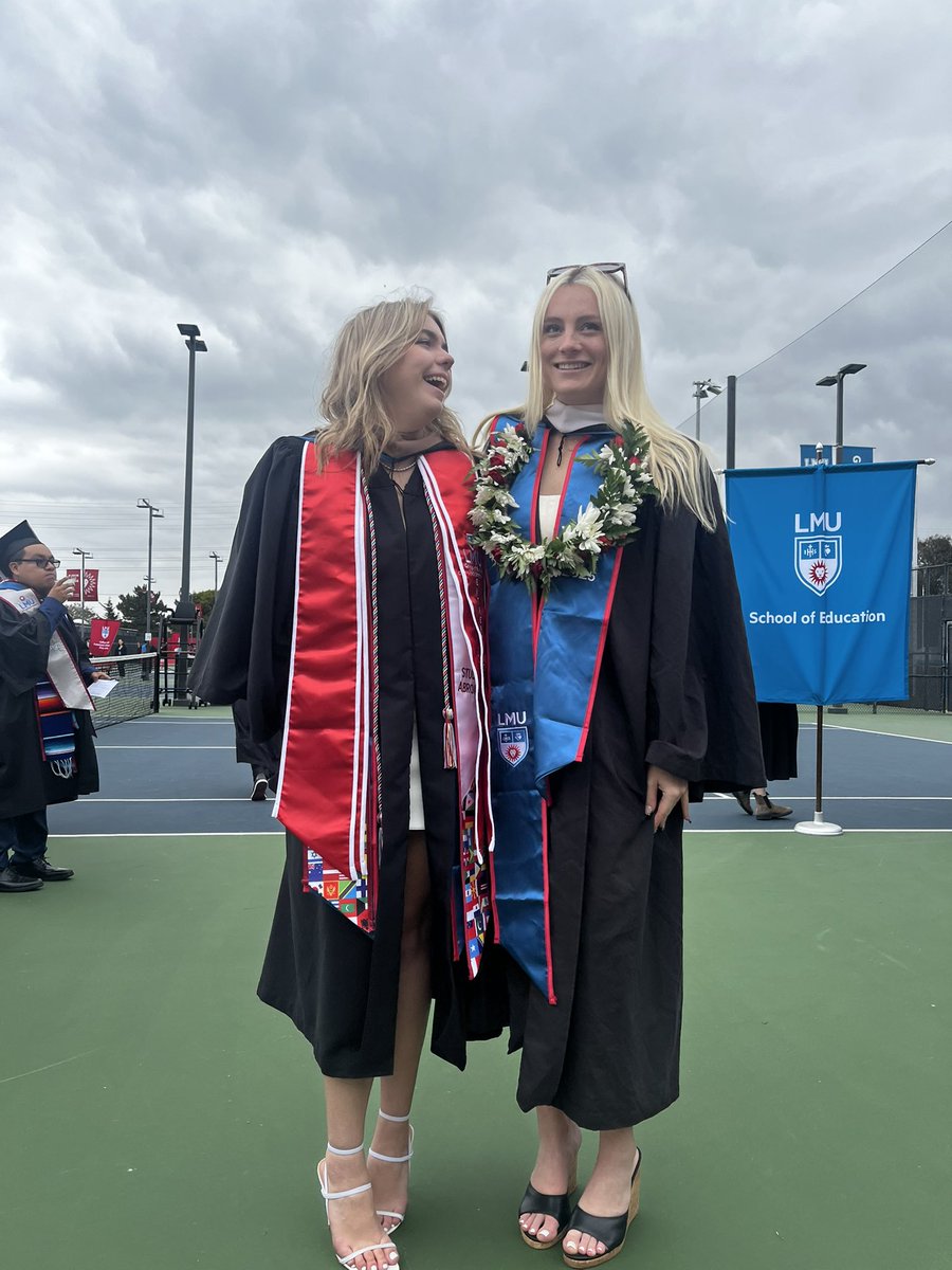 LET’S GO MIKALA!!! We are so incredibly proud of you!! #LMUGRAD