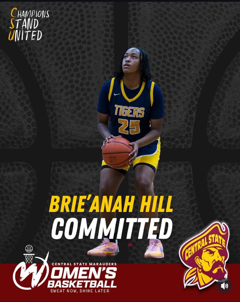 🚨Commitment Alert🚨
Excited to welcome Brie'anah Hill to the Marauder family! 🗡️🟨🛡️🟥
#GoMarauders #CSU #OhioProduct