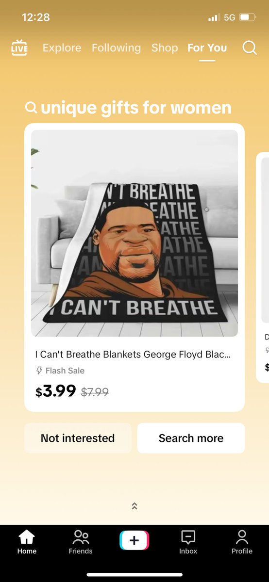 What kinda bullshit is TikTok shop tryna sell me