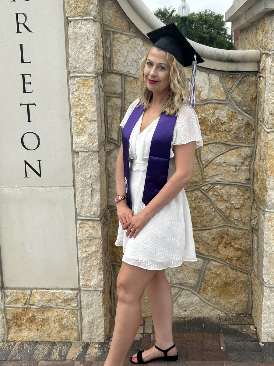 suptrdave's tweet photo. So proud of my daughter Vicki, who received her Bachelor of Science in Psychology from Tarleton State University last night! At 42, she took the road less traveled—and finished strong. Proof that it’s never too late to chase your dreams. #TarletonGrad #NeverTooLate #ProudDad https://t.co/WmwN4vKY4T