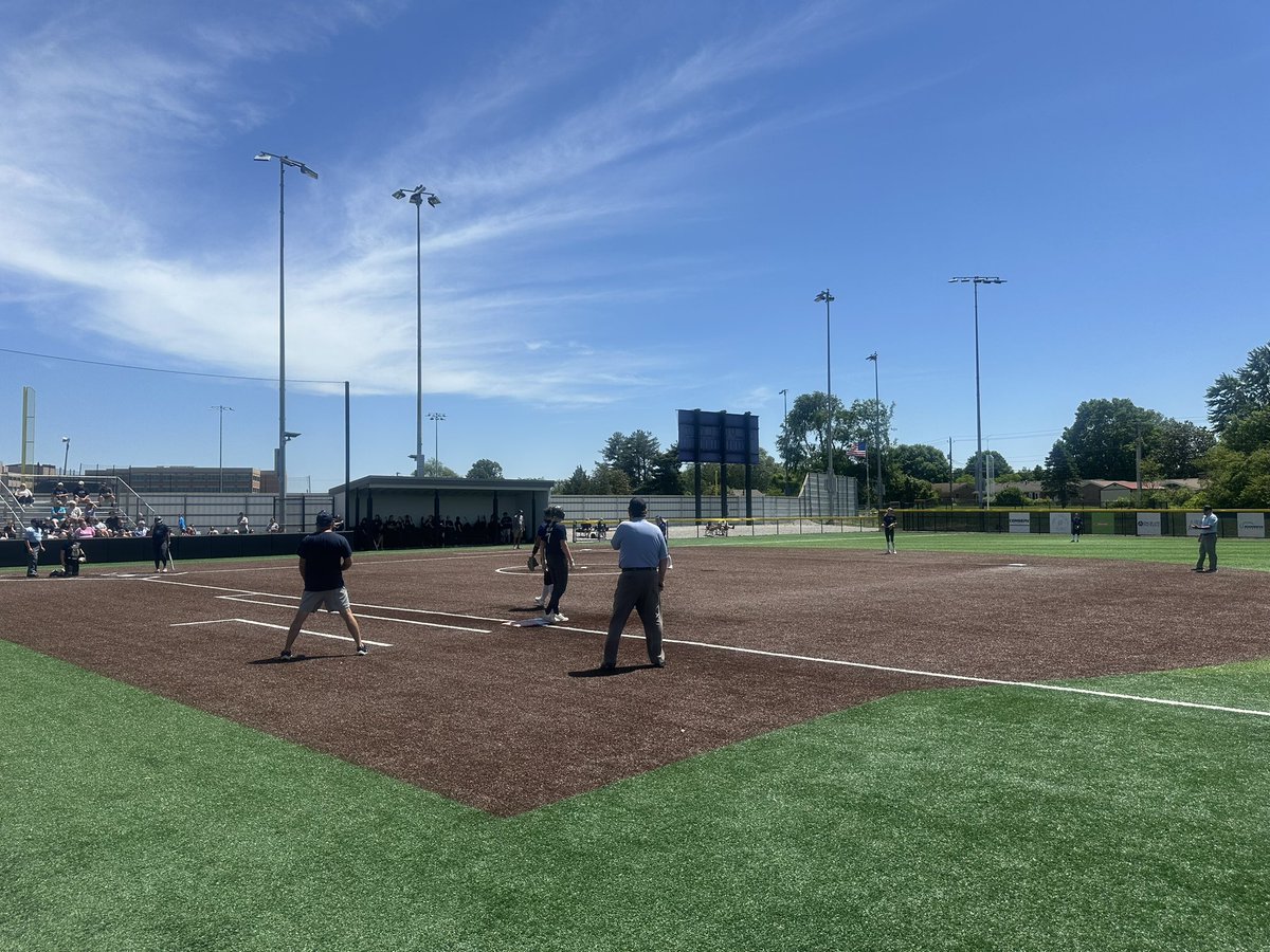 What a great day for a softball game. <a href="/PurplesSoftball/">Purples Softball</a> is taking on Ohio Co. in their last regular season matchup. The 14th District Tournament begins Monday @ Greenwood HS.