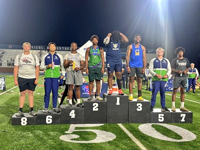 Airport High School Track & Field (@airporthightra1) on Twitter photo Congratulations to Montrelle Keys <a href="/KeysMontrelle/">montrelle Keys</a> for making the podium at the 4A state championship in Discus Throw. A new PR & finished 4th place. Will miss this young man's presence, great student-athlete even better person. Your future is bright, keep making us proud! ๐ฉ๐ฆ
๐
๐ Congratulations to Montrelle Keys <a href="/KeysMontrelle/">montrelle Keys</a> for making the podium at the 4A state championship in Discus Throw. A new PR & finished 4th place. Will miss this young man's presence, great student-athlete even better person. Your future is bright, keep making us proud! ๐ฉ๐ฆ
๐
๐