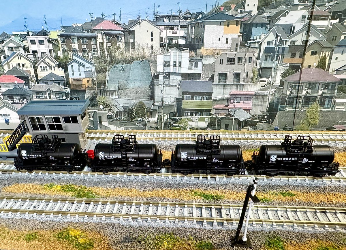 nekonekoshizuka's tweet photo. 【味タム】
マイクロエース製タム5000を入線させました
ホビーセンターカトーさんの車間短縮ナックルカプラーに交換してあります
#nゲージ #MICROACE_SALES
#鉄道模型
#タム https://t.co/fRU2VJFjym