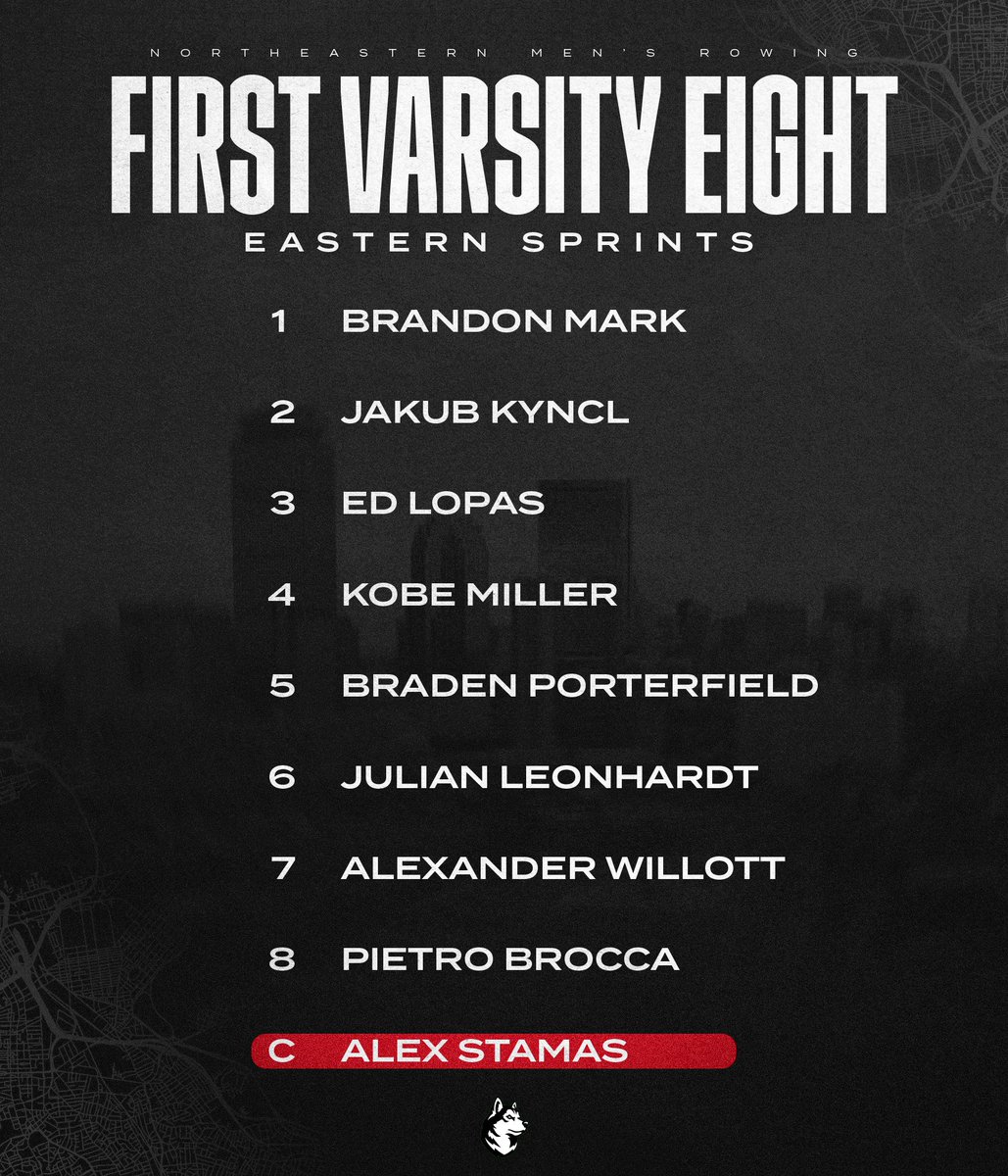 GoNUmrowing's tweet image. Lineups Are Live!