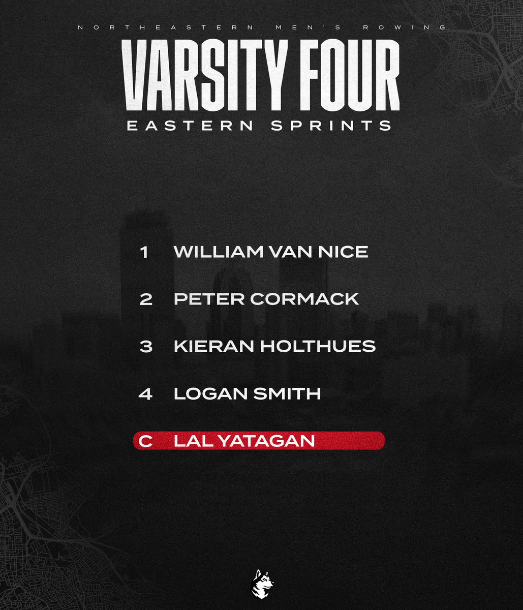 GoNUmrowing's tweet image. Lineups Are Live!