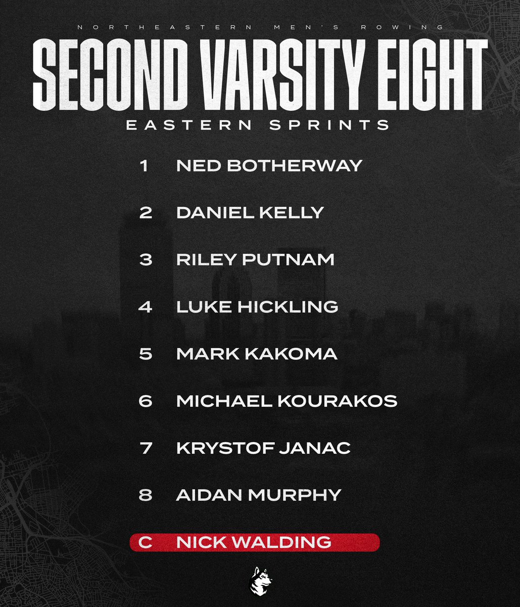 GoNUmrowing's tweet image. Lineups Are Live!