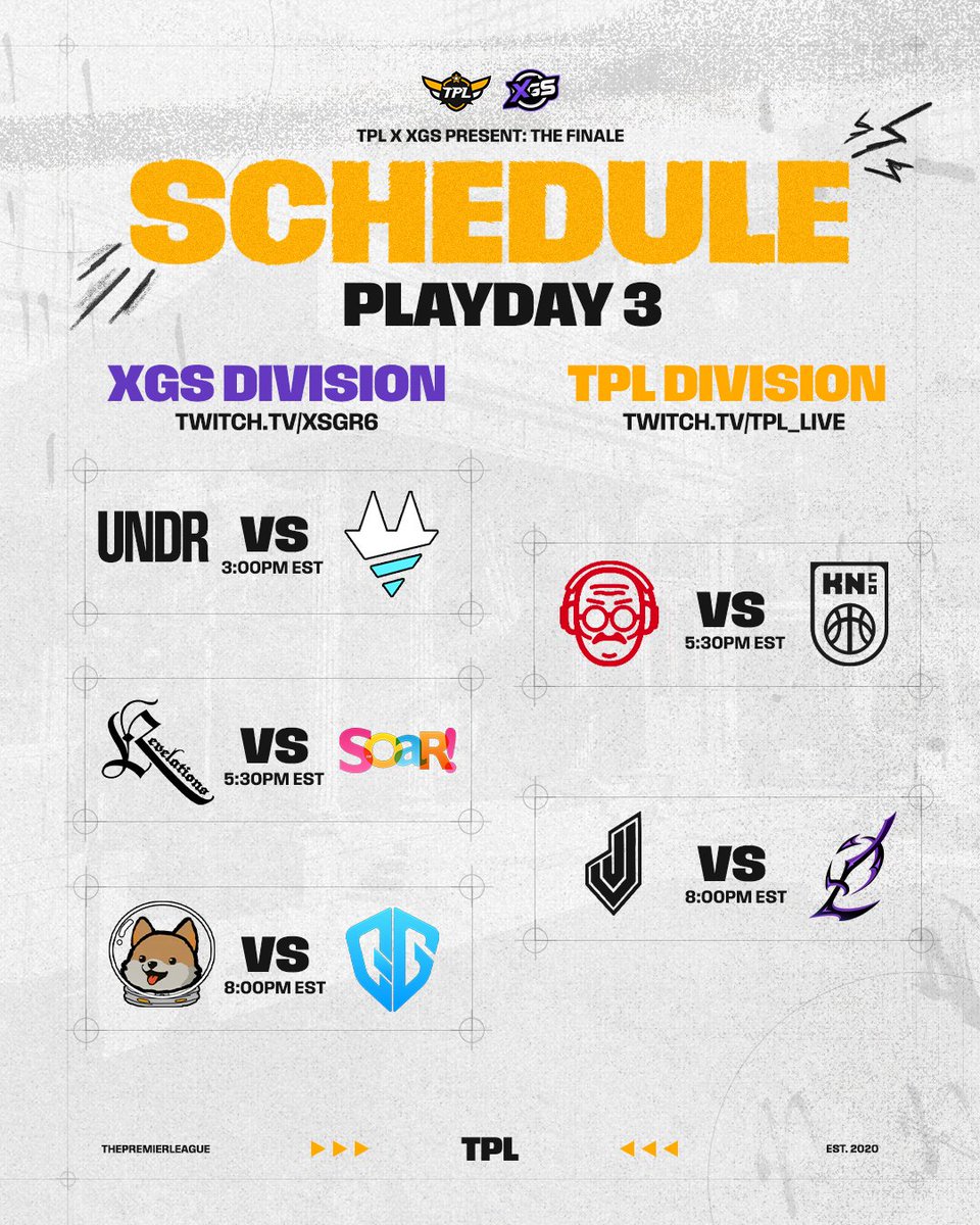 No shortage of BO3's today!

📺twitch.tv/tpl_live

📺twitch.tv/XGSr6