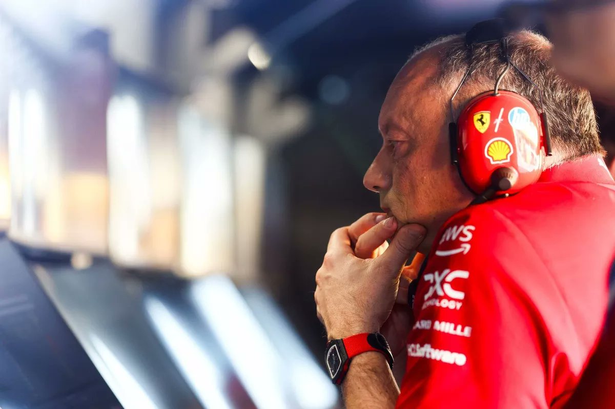 FerrariF1FRA's tweet image. 🔴 Ferrari : les déclarations de Frédéric Vasseur après le désastre en qualifications à Imola.
- "C'est presque un copier-coller de ce qui s'est passé il y a quinze jours à Miami, nous n'avons pas pu améliorer la situation avec le nouveau train de pneus et nous avons fait le…
