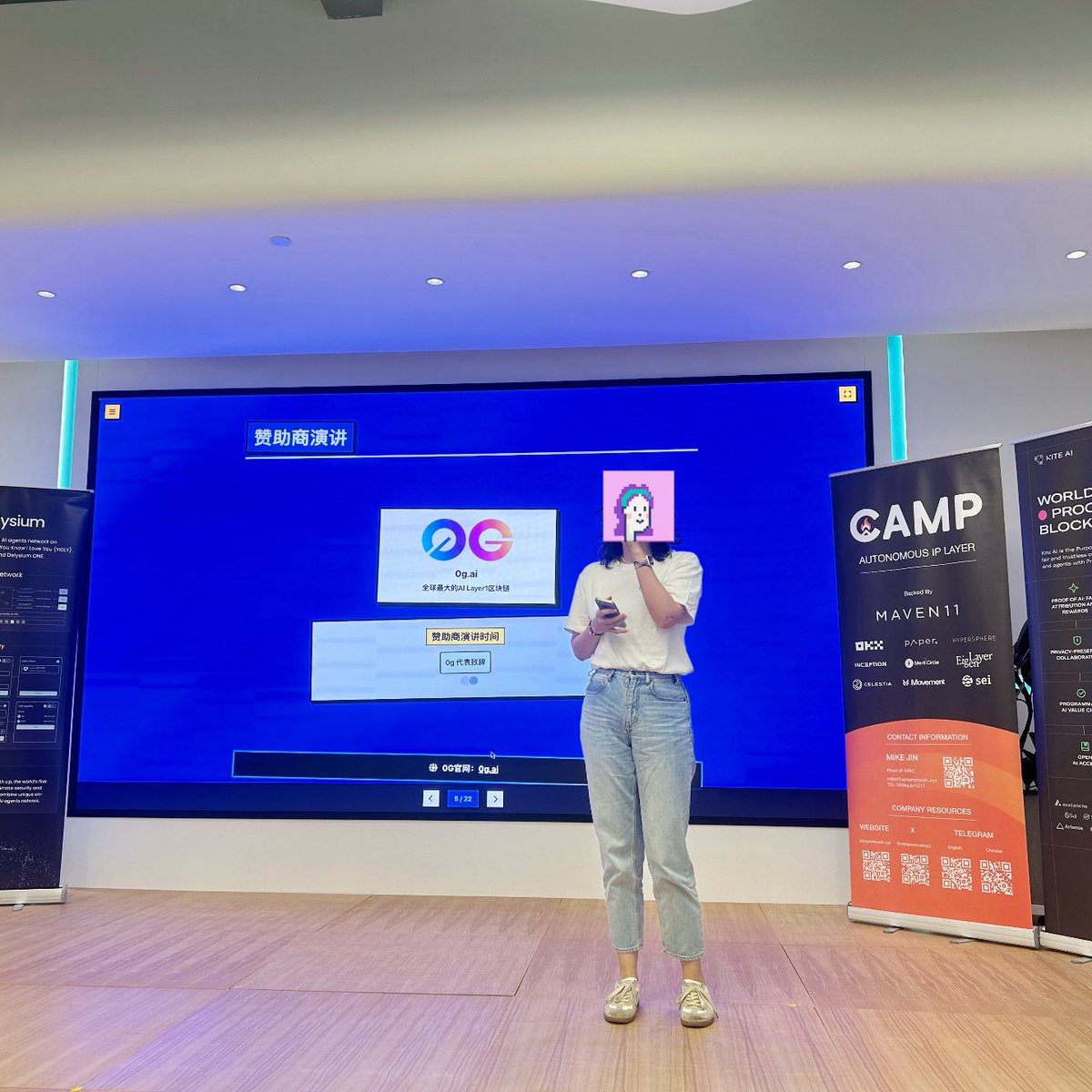 今天我们跟开发者们在Mini Hackathon杭州场一起来重新定义了重力！
<a href="/OpenBuildxyz/">OpenBuild</a> <a href="/0G_labs/">0G Labs (Ø,G) - AI L1</a> <a href="/vanessaaal7/">Vanessa (Ø,G)</a>