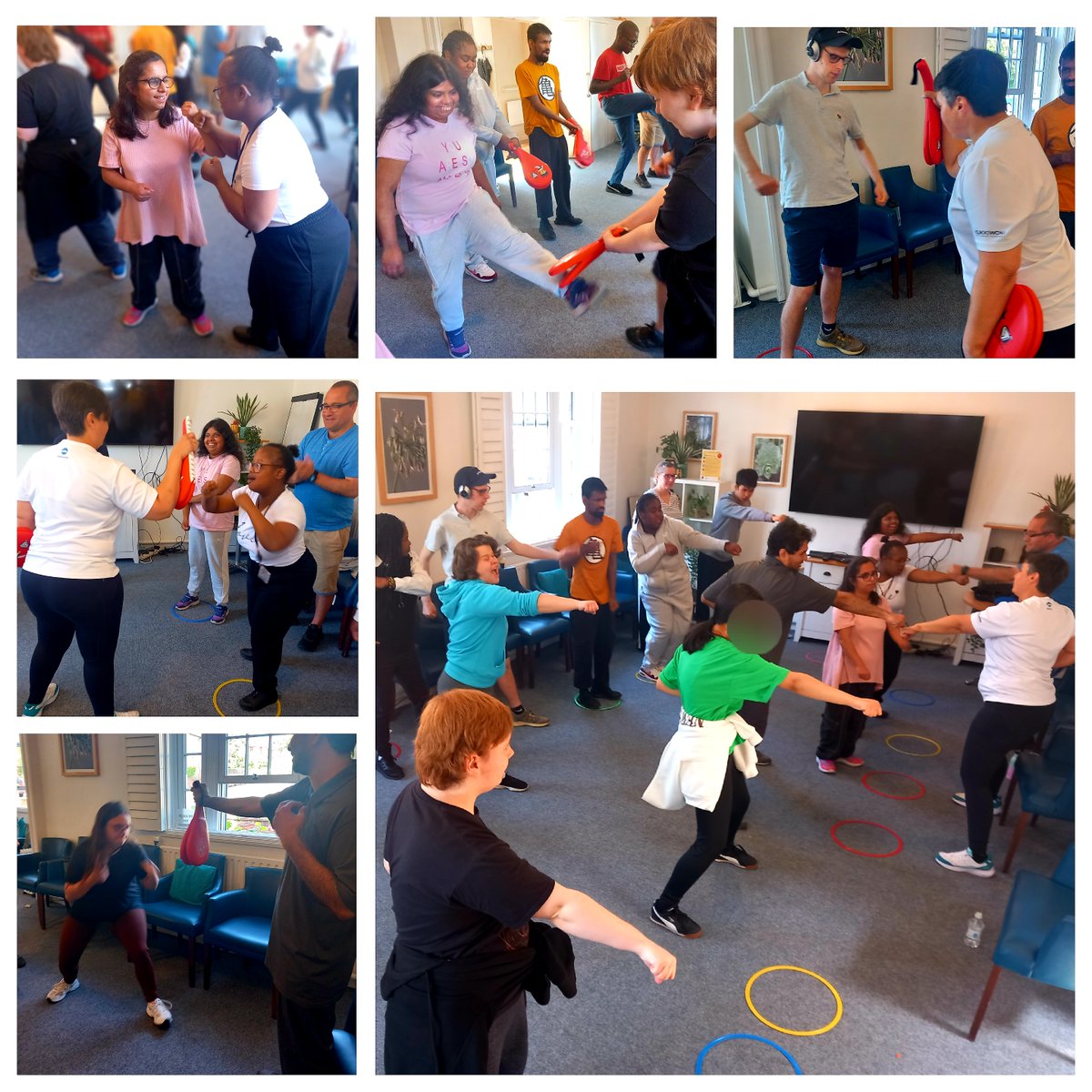 Giving Back Club, Awesome session today🙌Thank you to María from Taekwondo Escorpio London who delivered a fantastic Taekwondo session👏The members thoroughly enjoyed themselves😀The session was focused on respect,  self-discipline, and feeling strong within themselves👌