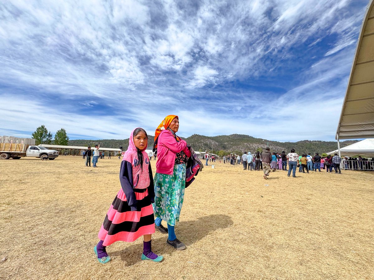 ¡Un día histórico para el  Pueblo Ódami, de Baborigame, Guadalupe y Calvo, Chihuahua! 

Ubicados en la región de la Baja Tarahumara, recibirán por primera vez a la presidenta de la República, Claudia Sheinbaum Pardo, (<a href="/Claudiashein/">Claudia Sheinbaum Pardo</a>) quien firmará dos Decretos por los cuales se