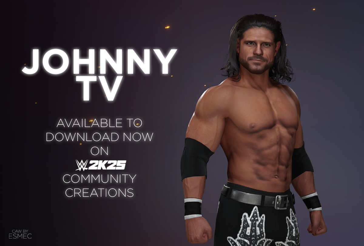 TheEsMec (@tete2k) on Twitter photo #WWE2K25 <a href="/TheRealMorrison/">John Morrison</a> caw are now available to download on cc. #JohnnyTV #JohnMorrison
Use search tag #ESMEC #WTSESM25
<a href="/WhatsTheStatus/">πΎπππππβ’</a> converted to LAST-GEN #WWE2K25 <a href="/TheRealMorrison/">John Morrison</a> caw are now available to download on cc. #JohnnyTV #JohnMorrison
Use search tag #ESMEC #WTSESM25
<a href="/WhatsTheStatus/">πΎπππππβ’</a> converted to LAST-GEN