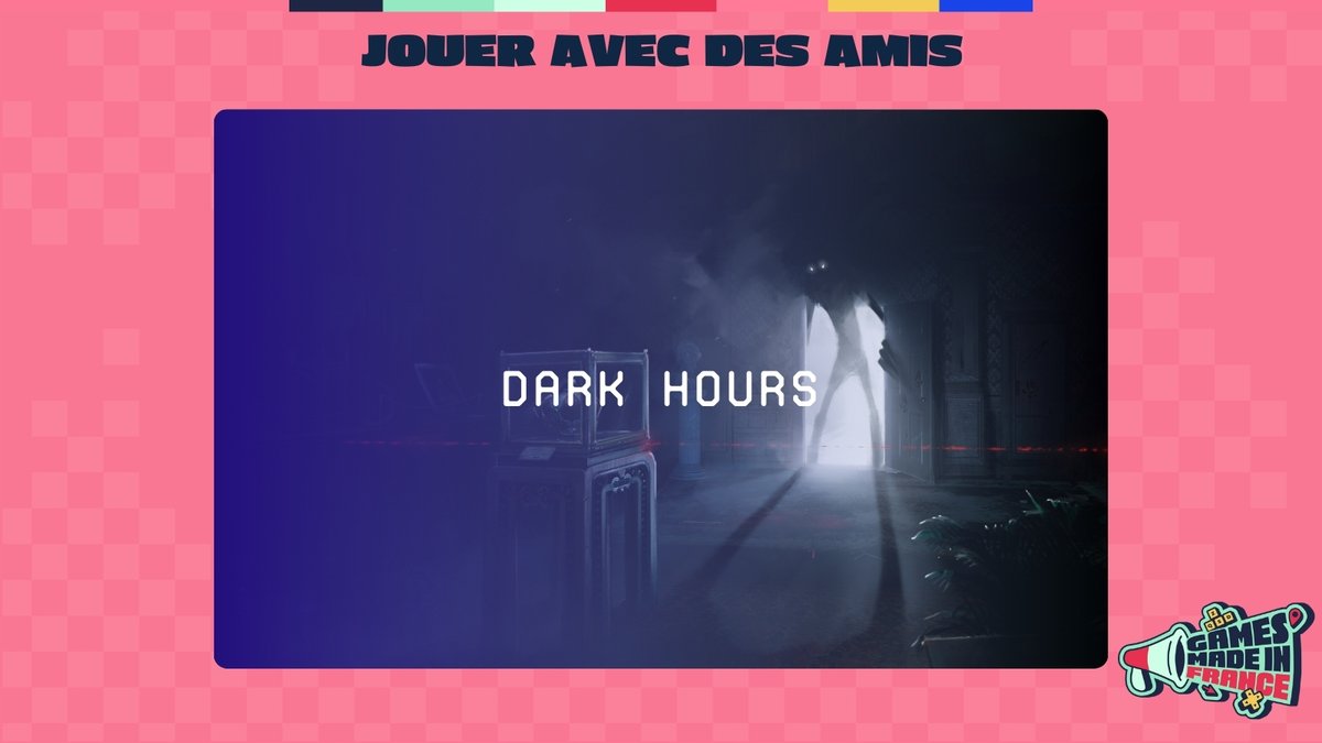 JeuxMadeInFR's tweet photo. Deux clés pour @DarkHoursGame sont à gagner pour jouer avec un ami ! Si vous aimez vous faire peur, c'est votre moment. 👀

Pour participer :
🔁 RT
❤️ Like

Tirage au sort à 21H30 ! https://t.co/831knAlDHr