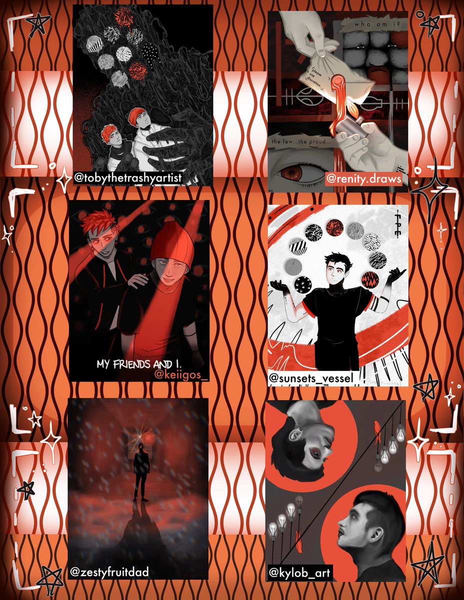 scaledlate's tweet photo. ARTISTS
@doghoodie (sides)
@fangsyrup 
@burkencrocs 
@ mourningdoves (ig)
@pinkysdreaming 
@RBELRED 
@crvptozoology 
@ renity.draws (ig)
@ sunsets_vessel (ig)
@Moody_Kylo22 
@leavethetruce 
@keiigos_ 
@zestyfruitdad 
@ kaijukin (ig)
@spooksierr 
@ sunthief.png (ig) https://t.co/zWrBnt8Ys7